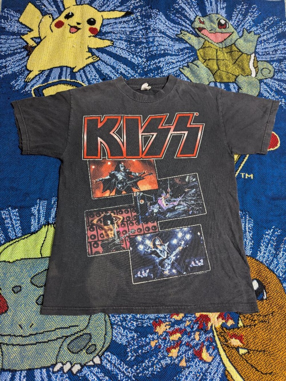Kiss 2009 If It's Too Loud You're Too Old Tour Black T-Shirt sz Medium